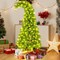 5ft Whimsical Christmas Tree with 150 LED Lights(Green)16"D x 16"W x 60"H